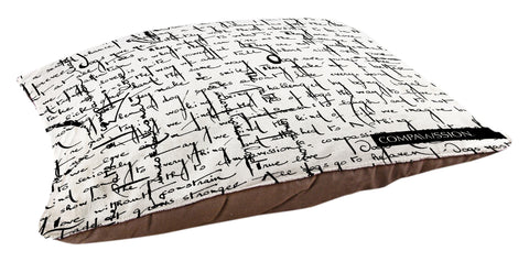 Compawssion Story Dog Bed (White)