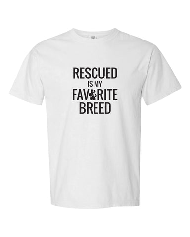 Favorite Breed Unisex T-Shirt (White)