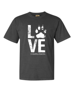 Love Paw Unisex T-Shirt (Pepper)
