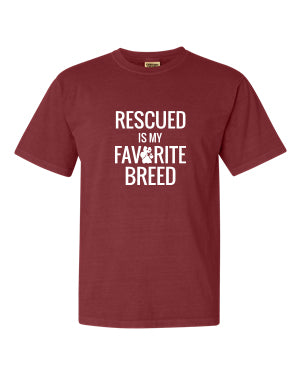 Favorite Breed Unisex T-Shirt (Brick)