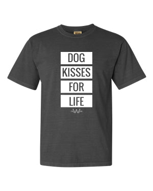 Dog Kisses Unisex T-Shirt (Pepper)