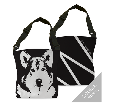 Sascha Stamp Tote Bags