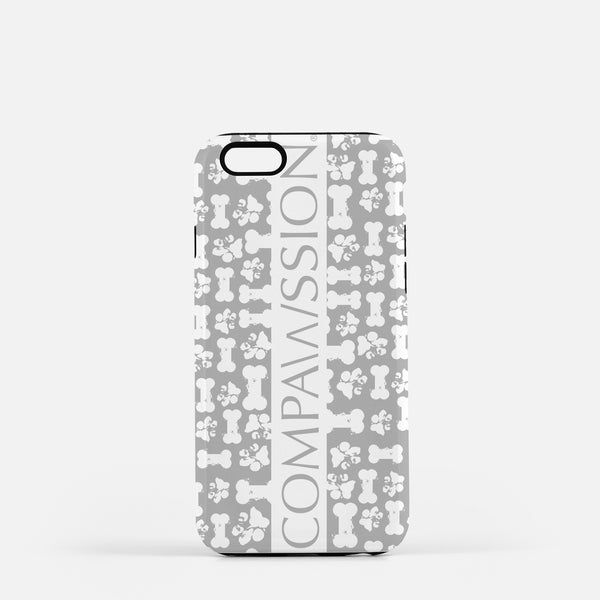 Gray Bones Phone Case