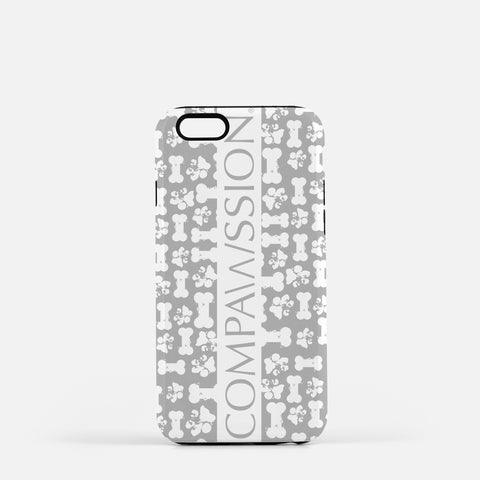 Gray Bones Phone Case