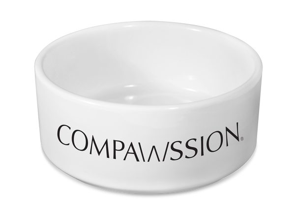Compawssion Dog Bowl