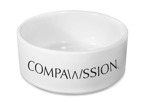 Compawssion Dog Bowl